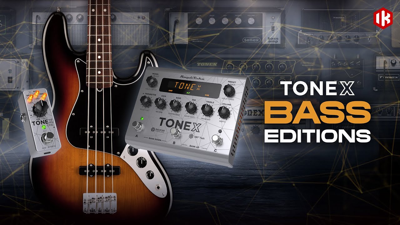 New TONEX Bass Editions - sought-after bass rigs and customized versions of TONEX pedals - YouTube