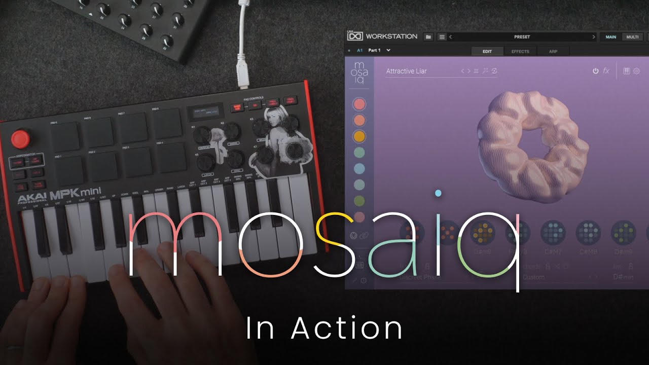 UVI Mosaiq | In action - YouTube